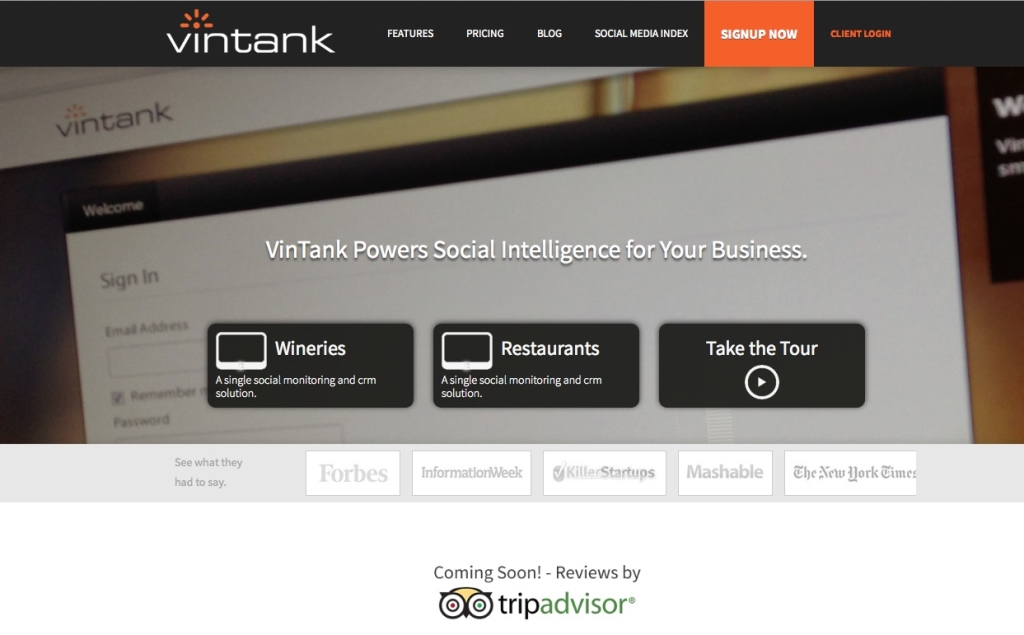 Vintank VinTank - Powering Social Intelligence for Your Business